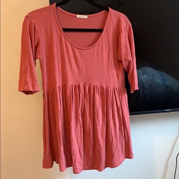 Pink peplum top - Picture 1 of 3